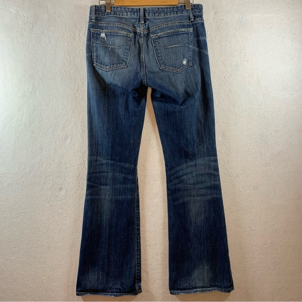 ITEM# 1042 - GAP Limited Edition Sexy Boot Dark Distressed Sz 8/29